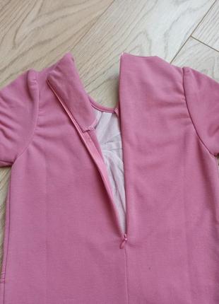 Літня рожева сукня, на 6-7 років3 фото