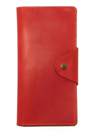 Кошелек-купюрник dnk leather purse h col.h красный