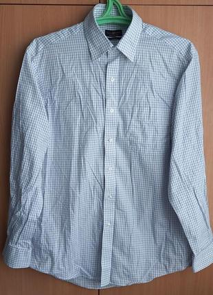 Фірмова сорочка від бренда club room/usa/regular fit/cotton-100%.