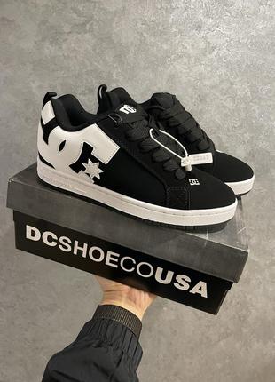 Кросівки dc shoes court graffik black/white