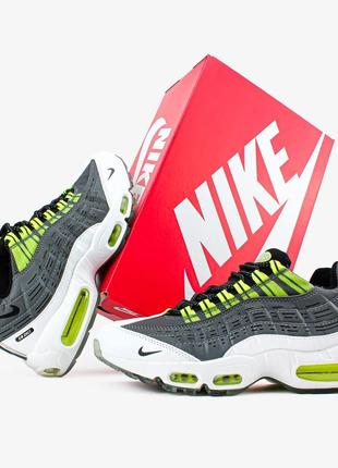 Чоловічі кросівки kim jones x nike air max 95 “ black volt”