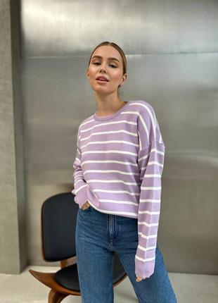 Светр в смужку