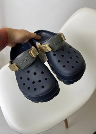 Crocs чоловічі крокси , чорний, синій, хакі, коричневий