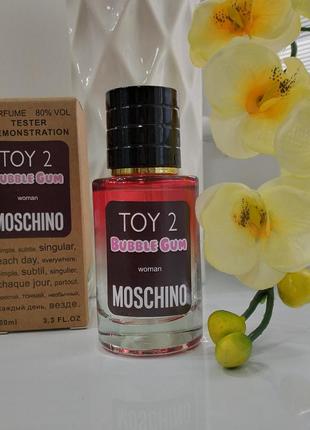 Духи женские в стиле "moschino toy 2 bubble gum", парфюм с ароматом жвачки "бабл гам"