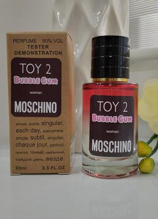 Духи женские в стиле "moschino toy 2 bubble gum", парфюм с ароматом жувачки "бабл гам"