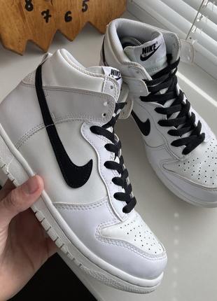 Кросівки nike dunk high reverse panda