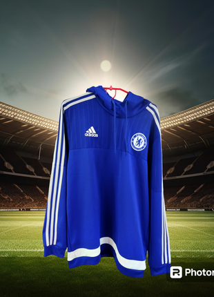 Футбольна кофта з капюшоном adidas fc chelsea london season 2015/16