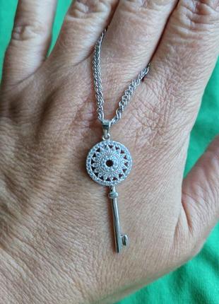 Кулон  tiffany срібло +цепочка