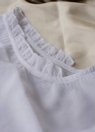 Актуальная полупрозрачная белая блуза от calliope3 фото