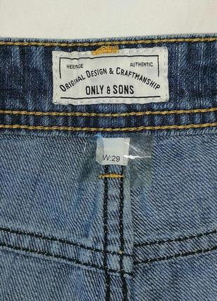 Шорты мужские джинсовые размер s / w297 фото