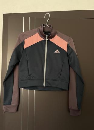 Укорочена кофта adidas