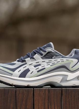 Asics gel preleus grey blue white, кроссовки мужские ассикс, кроссовки мужское