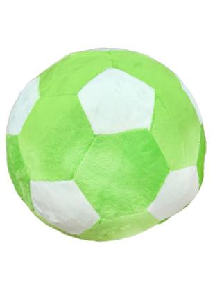 Іграшка м'яконабивна м'яч футбольний мс 180402-01(green) 22 см