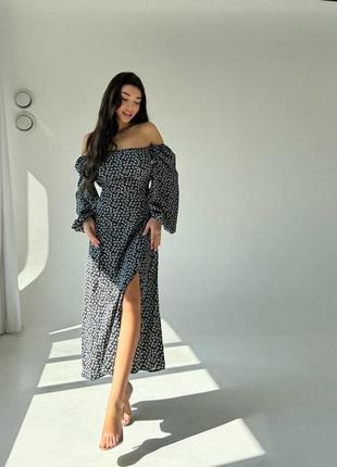 Женское летнее платье в пол