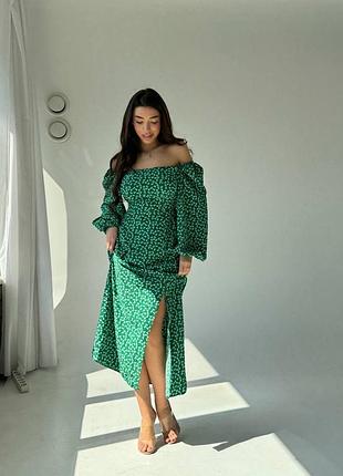 Женское летнее платье в пол