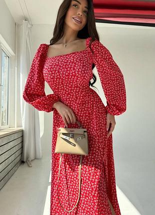 Женское летнее платье в пол