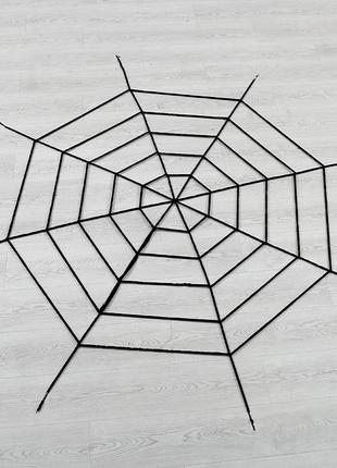 Павутина на хелловін 13644 1.5х5 м чорна