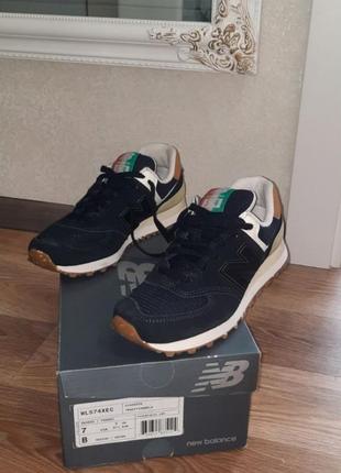 Женские кроссовки new balance 574 wl574xec