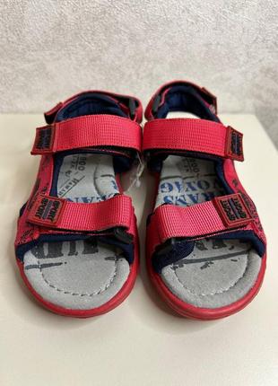Босоножки сандали детские красные размер 26 29 ребенок летняя обувь
