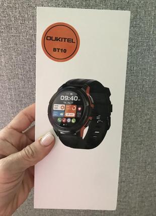 Смарт годинник oukitel bt10 orange  схожий на apple watch