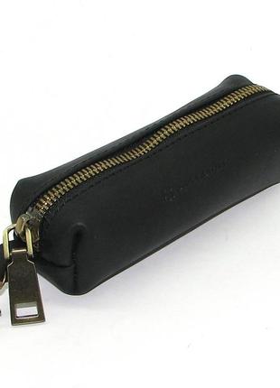 Ключница dnk leather keys-s bochka h черная