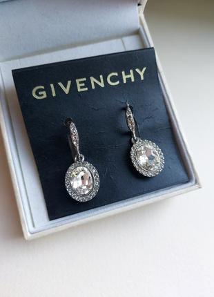 Винтажные серьги givenchy, франция 90-х годов