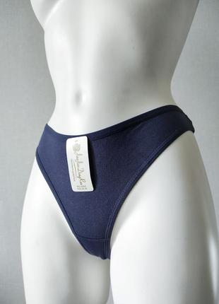 Хлопковые трусики стринги