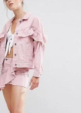 Стильная джинсовая юбка размер хс-с,  новая