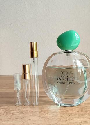 Розпив! оригінал! giorgio armani acqua di gioia eau de parfum