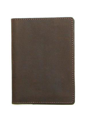 Обложка для документов dnk leather doc-01 col.f коричневый