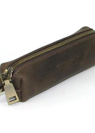 Кожаная ключница dnk leather keys-l bochka h коричневая