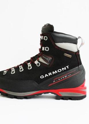 Непромокаемые кожаные трекинговые ботинки garmont pinnacle, gore-tex размер 40