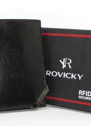 Портмоне чоловіче rovicky n484-rvtm-gn-brown