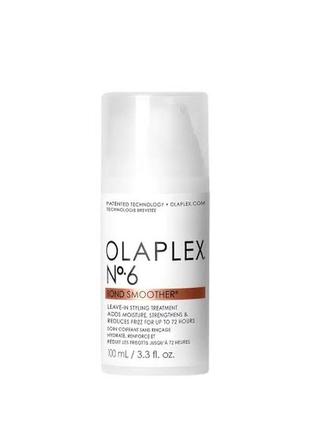 Відновлювальний крем для укладання волосся olaplex bond smoother reparative styling creme no. 6