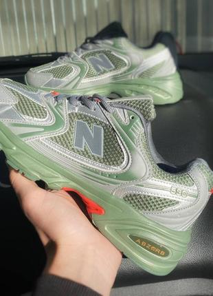 New balance 530 green silver накладений платіж