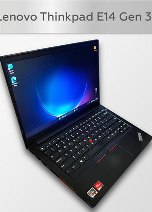 Ультрабук lenovo thinkpad e14 14" fullhd ryzen 5 5500u/8gb/256gb audio by harman