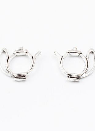 Підвіски finding кулон чайник заварник 22 мм x 20 мм х 4 мм