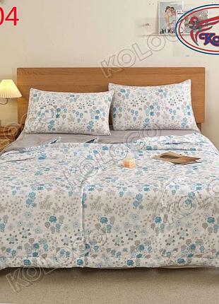 Комплект постільної білизни з літньою ковдрою