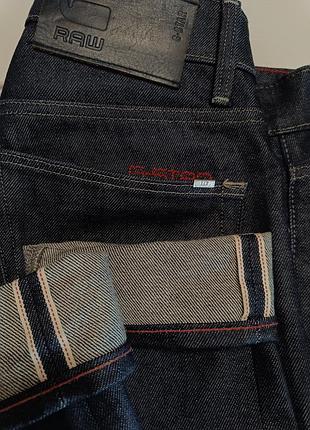 Джинсы сырой деним селвидж g star selvedge selvage raw denim