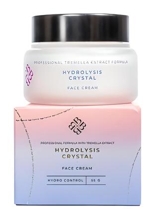 Антивіковий крем для обличчя, що омолоджує bogenia hydrolysis crystal face cream age control