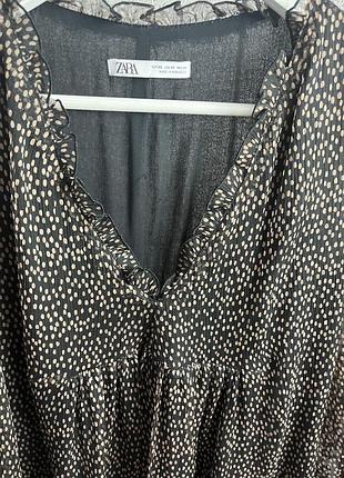 Шифонова сукня zara 5