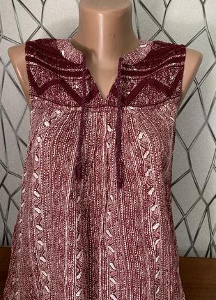 Блуза элегантная натуральная ткань коттон размер xs s3 фото