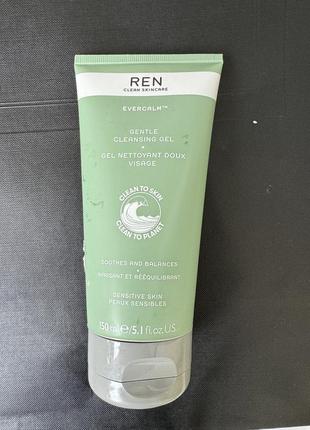 Ren умывалька для чувственного типа кожи gentle cleansing gel (150ml)