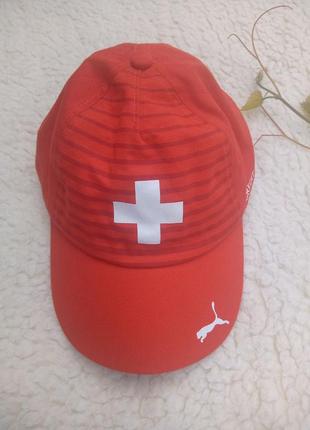 Кепка бейсболка збірної швейцарії по футболу puma