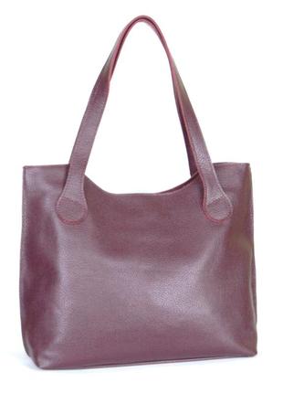 Шкіряна жіноча виноградна сумка на плече, кольори в асортименті