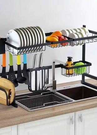 Сушарка для посуду з нержавіючої сталі,storage shelf sink storage rack