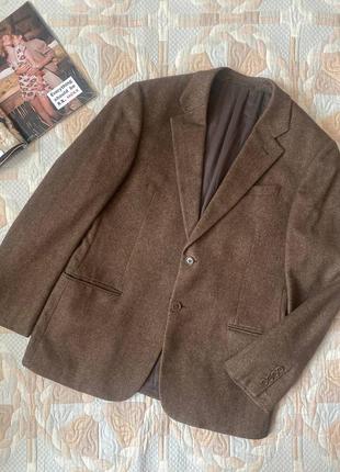 Стильный пиджак armani collezioni, 67% шерсть