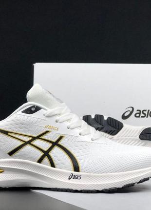 Стильні чоловічі кросівки asics get-excite 10 (білі)