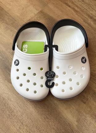 Crocs крокси дитячі білі розмір 32-33