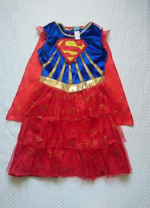 Карнавальное платье супер девушка super girl